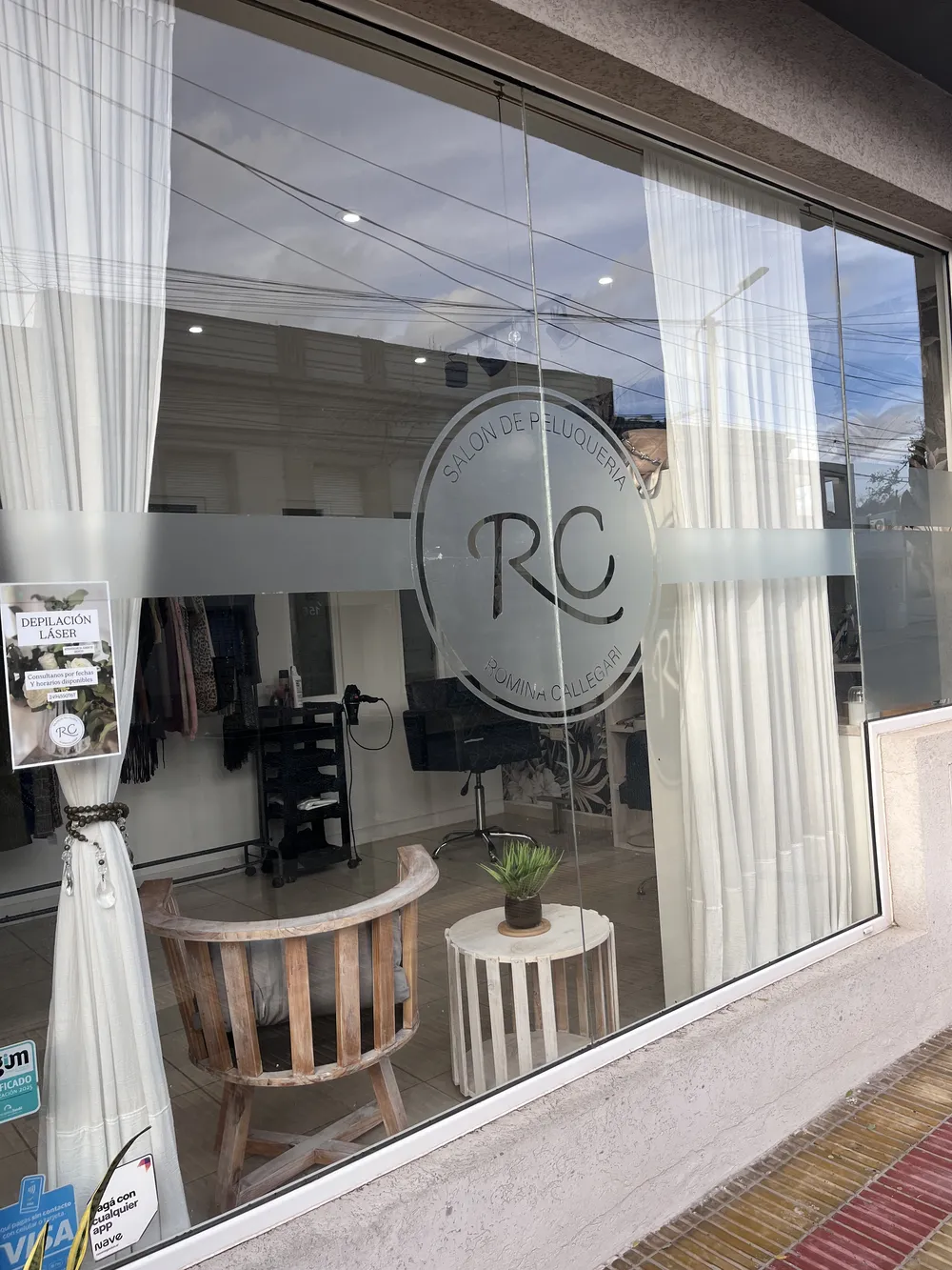 Vidriera peluquería
