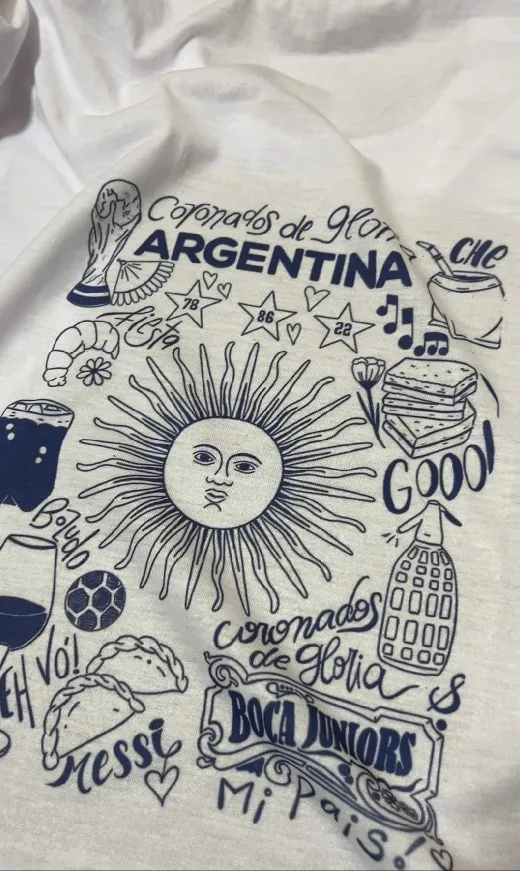 Remera sublimada